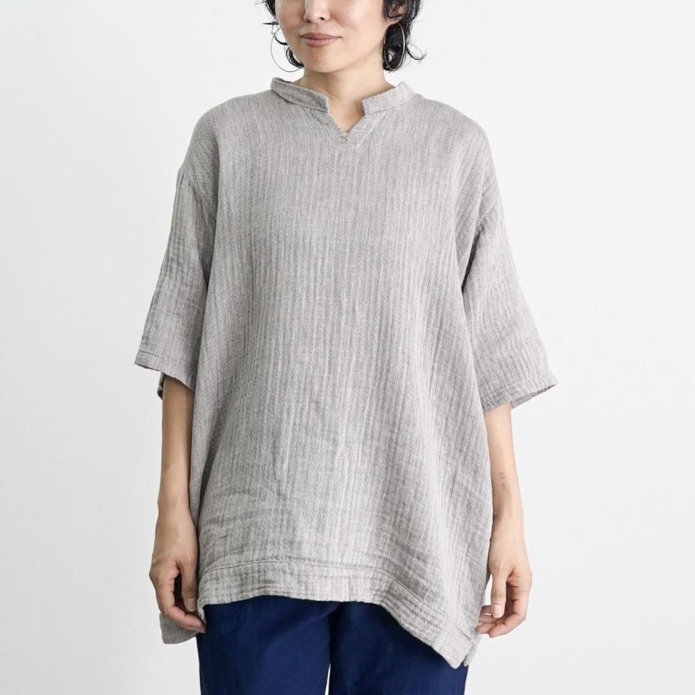 うさとの服【キーネック生成りカットソー】ussato Usaato Style Book | Usaato うさと