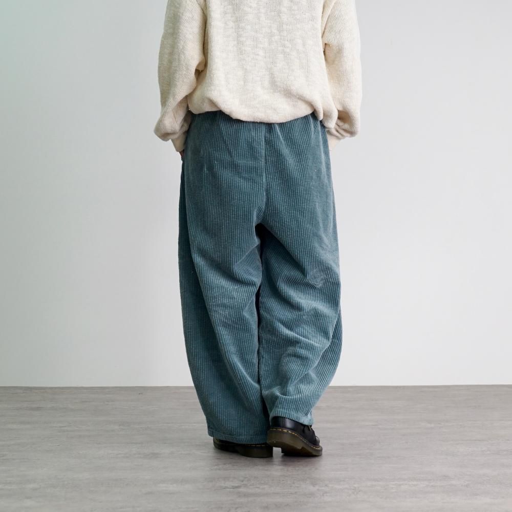 お値引き☆huis 遠州織物　みじんコールサルエルバルーンパンツ　コーデュロイ みじんコールサルエルバルーンパンツ【ユニセックス】511を
