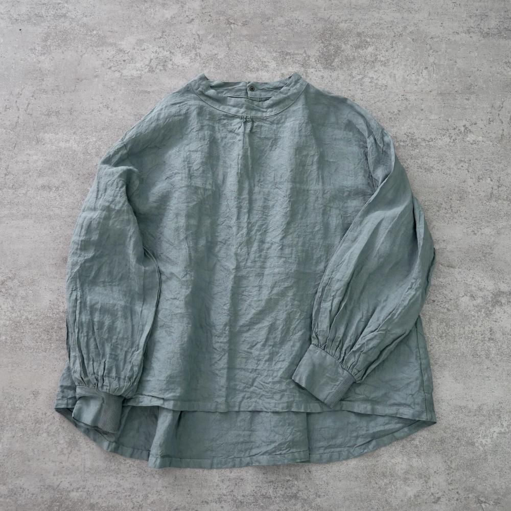 リネンタックシャツ | アイスブルー - UZUiRO(ウズイロ) / 公式