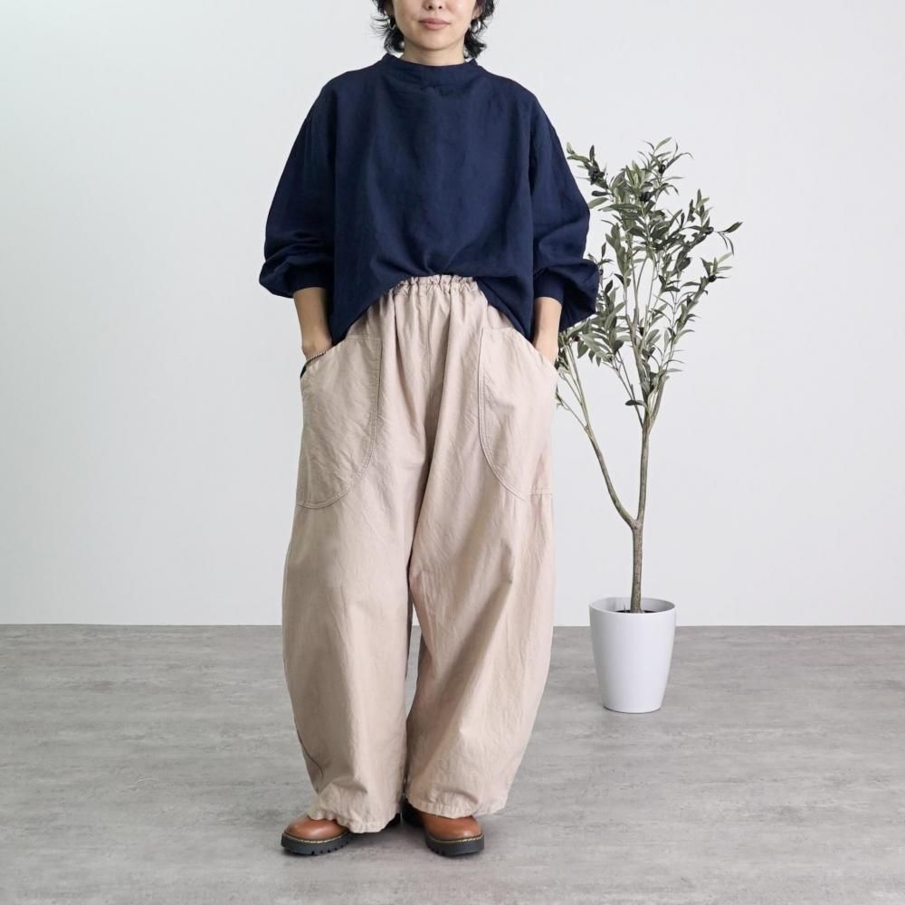UZUiRO　ウズイロ　リネンタックシャツブラウス　カーキ UZUiRO ウズイロ リネンタックシャツブラウス カーキ