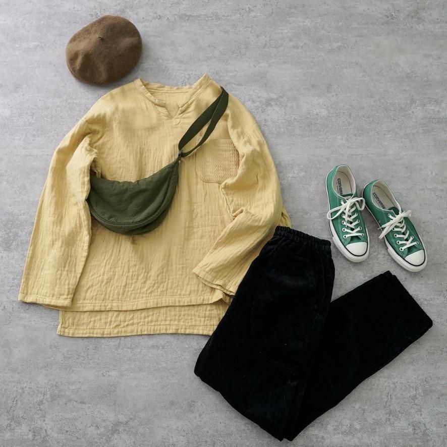 すっきりサルエルパンツ UZUIRO スッキリサルエルパンツ｜グレー - UZUiRO/公式オンラインショップ