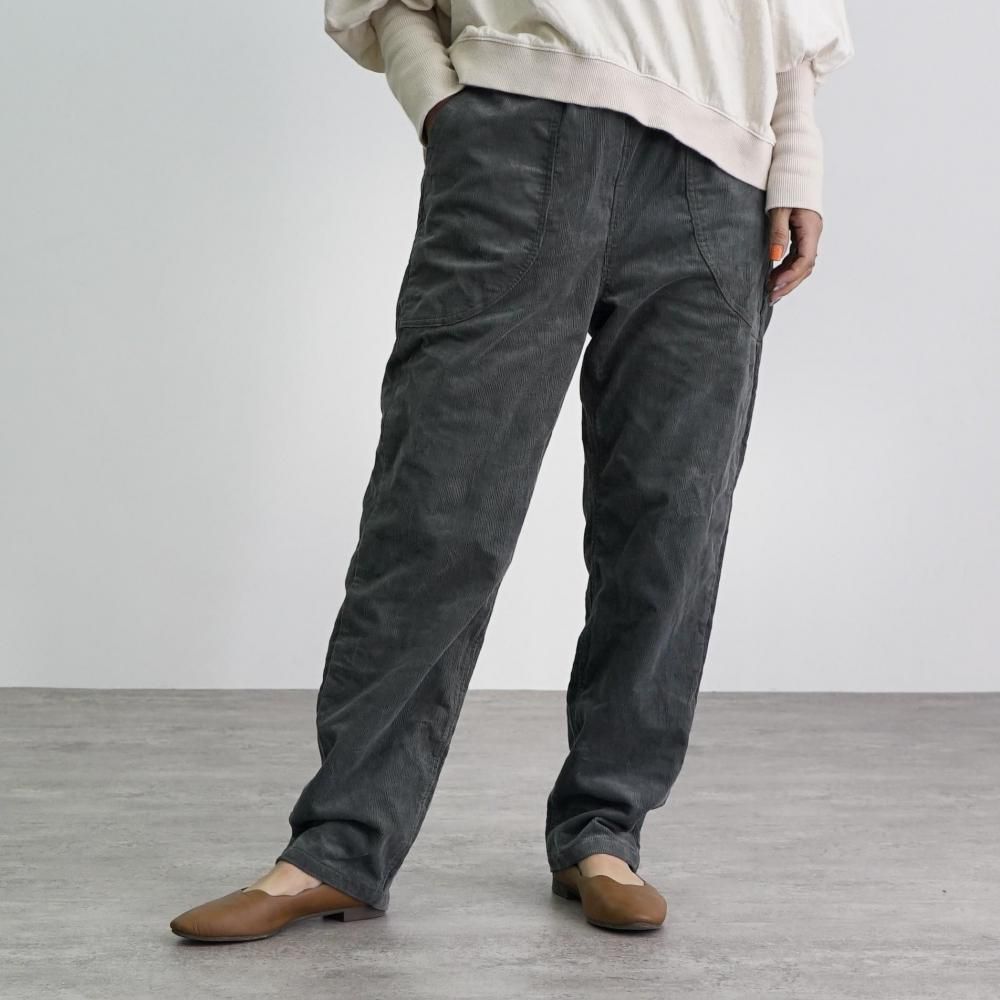 GANRYU ガンリュウ 13AW コーデュロイサルエルパンツ パープル S