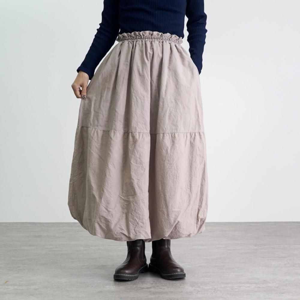 麻柄キャンプワークパンツ/カーキ/刺し子織