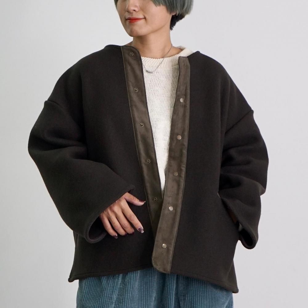 ノーカラーウールジャケット | 限定販売 - UZUiRO(ウズイロ) / 公式