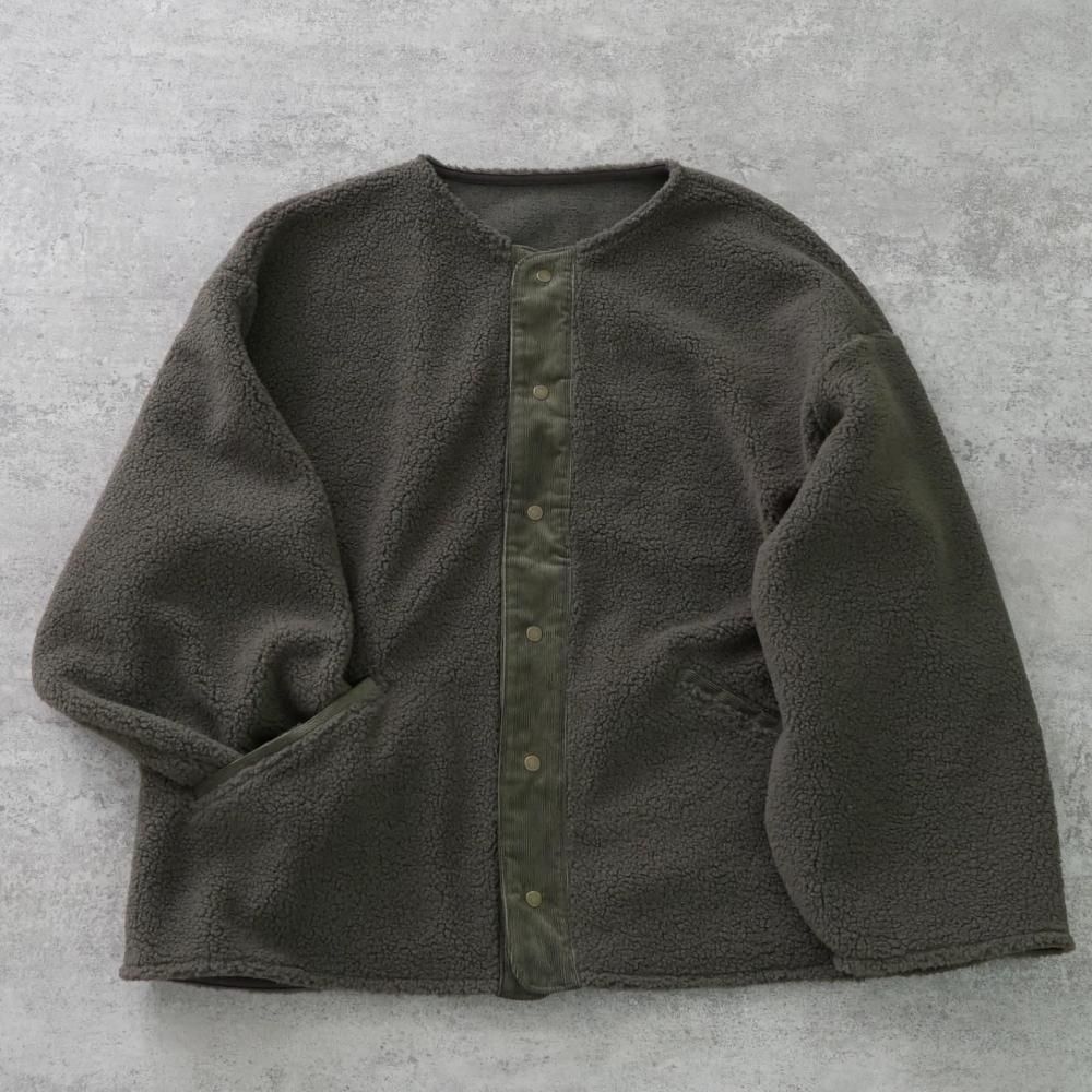 UZUIRO 日本製 ノーカラージャケット ノーカラーウールジャケット | 限定販売 - UZUiRO(ウズイロ) / 公式