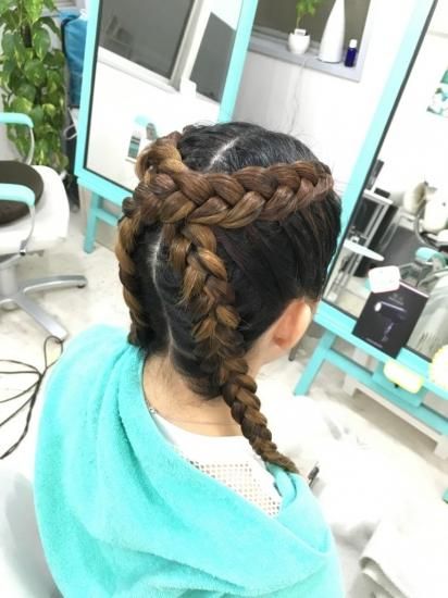 ボクサーブレイズ 2本コーンロウ Hair Design El Black 池袋 エルブラック コーンロウブレイズの専門店 ボクサーブレイズ 2本コーンロウ Hair Design El Black 池袋 エルブラック コーンロウブレイズの専門店