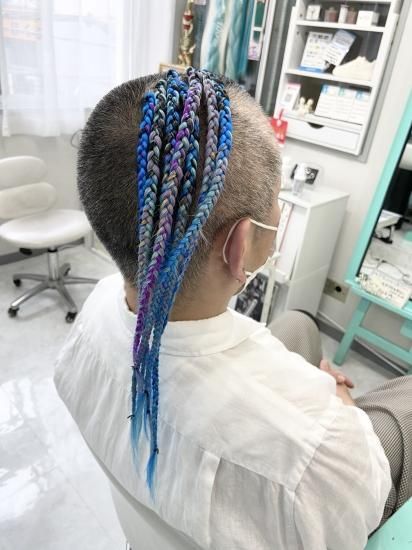 ポイントブレイズ Hair Design El Black 池袋 エルブラック コーンロウブレイズの専門店 ポイントブレイズ Hair Design El Black 池袋 エルブラック コーンロウブレイズの専門店