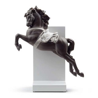 リヤドロ Lladro 【 挑戦(Re-Deco) 】  01008720 HORSE ON PIROUETTE (RE-DECO)