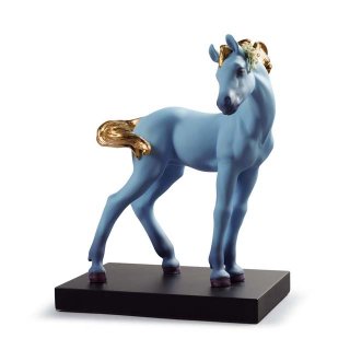 ɥ Lladro    ()   01008740 THE HORSE