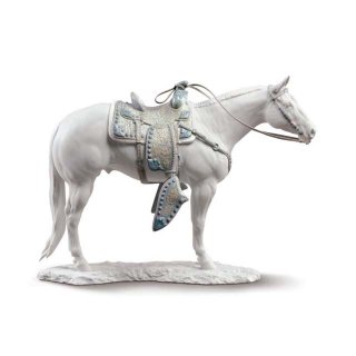 リヤドロ Lladro 【 クォーター・ホース(White) 】  01009273 WHITE QUARTER HORSE