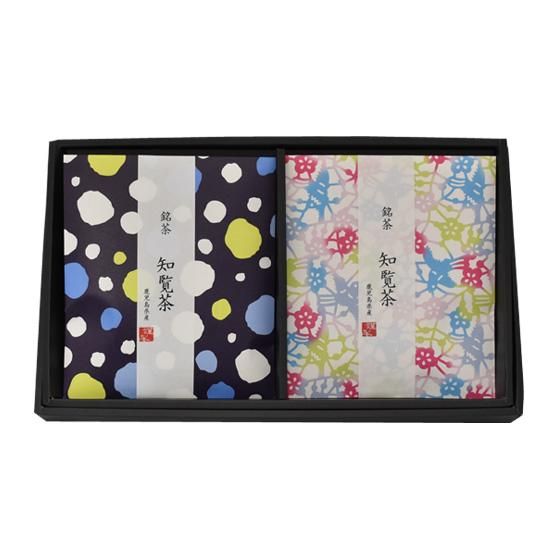 知覧茶 2本入ミディアムセット（80g×2）｜鹿児島県産特上煎茶｜古市