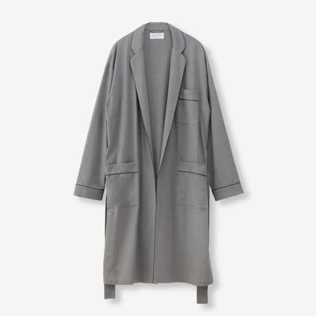 <span>Noil Silk Gown Court / Grey</span>Υ륷륯 󥳡 / 졼