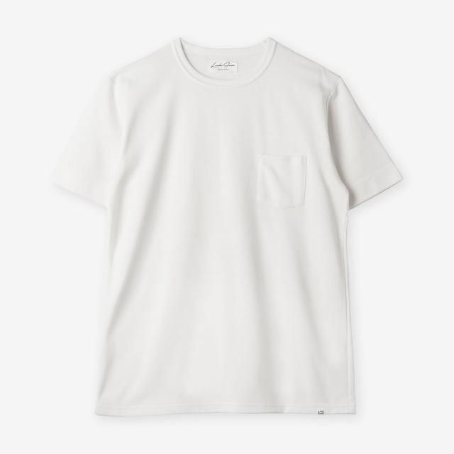 シルク&コットン混紡Tシャツ T-SHIRTS - LOOK SEA(ルクシー):シルク素材のメンズインナー