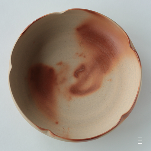 大江一人 人気 梅鉢 7寸 うつわの店 IZUMO [utsuwa] online shop｜大江一人 梅鉢 大（7寸） 緋襷