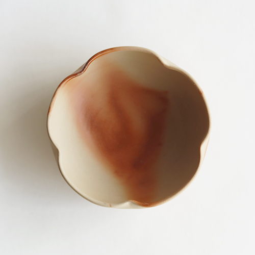 大江一人 人気 梅鉢 7寸 うつわの店 IZUMO [utsuwa] online shop｜大江一人 梅鉢 大（7寸） 緋襷