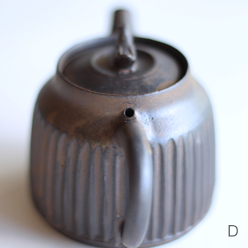 大江憲一さん　茶壺 うつわの店 IZUMO [utsuwa] online shop｜大江憲一 鉄釉茶壺・D