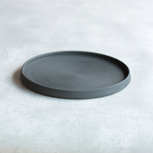No.44 古染付鶏文皿 五客 / A set of 5 plates, Underglazed