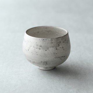 野田里美　茶碗　抹茶碗　銀彩　食器　グラス　コップ　作家　現代作家　陶芸家 野田里美 銀彩 抹茶碗 NODTB008 – 白白庵（PAKUPAKUAN）