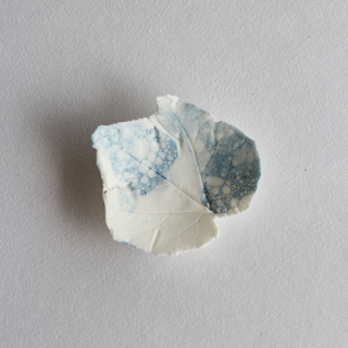 SR38 紫蓮作 leaf豆皿(小)・泡沫・C