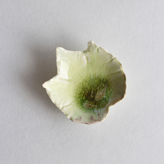 SR37 紫蓮作 leaf豆皿(小)・E