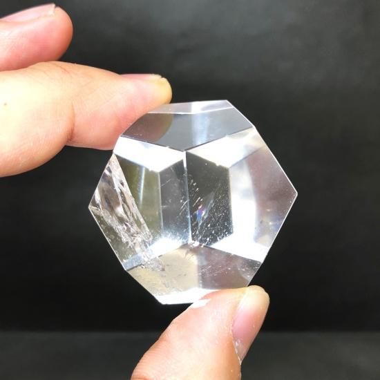 特価！】天然水晶ドデカへドロン(正十二面体)【インスタライブ