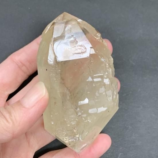 天然 シトリン エレスチャル 原石 非加熱 天然 シトリンエレスチャル シトリンクォーツ 原石