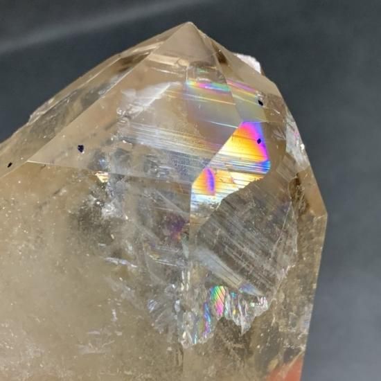 天然 シトリン エレスチャル 原石 非加熱 天然 シトリンエレスチャル シトリンクォーツ 原石