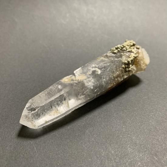水晶 ファントム 大分県産 国産 ポイント マリモ入り 大分県豊後