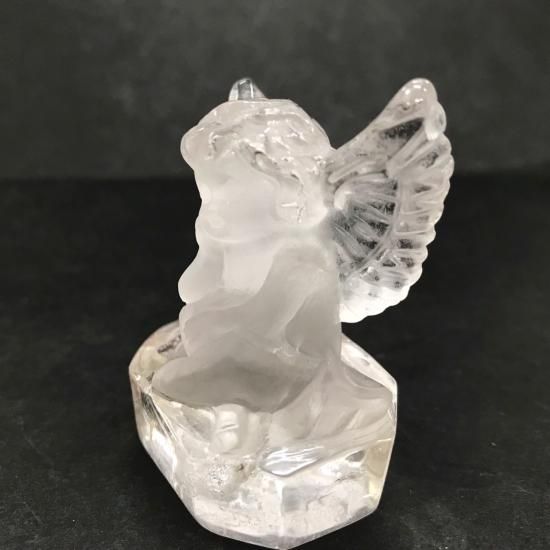 クリスタル 水晶 エンジェル 天使★お値下げしました 癒しの天使】【特価！】クリスタルエンジェル／水晶【インスタ