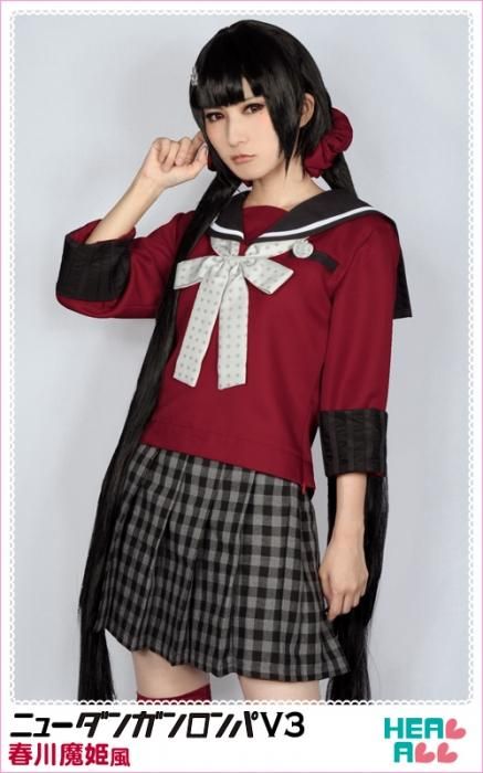 ニューダンガンロンパv3 春川魔姫風 コスプレ衣装 コスプレ衣装通販 H A コスプレ館 Heal All ニューダンガンロンパv3 春川魔姫風 コスプレ衣装 コスプレ衣装通販 H A コスプレ館 Heal All
