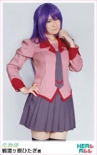 化物語 神原駿河 制服 コスプレ衣装 ちいさく
