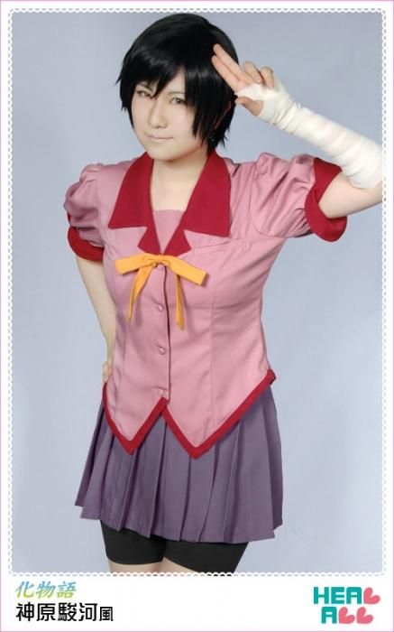 化物語 神原駿河風 コスプレ衣装 コスプレ衣装通販 H A コスプレ館 Heal All