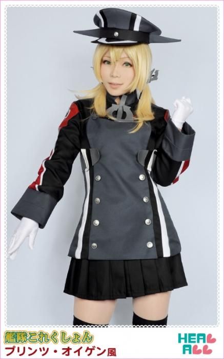 艦隊これくしょん プリンツ オイゲン風 コスプレ衣装 コスプレ衣装通販 H A コスプレ館 Heal All