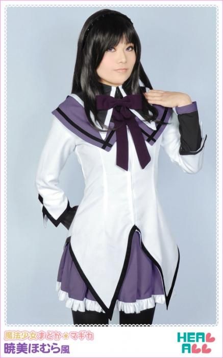 魔法少女まどか マギカ 暁美ほむら風 コスプレ衣装 コスプレ衣装通販 H A コスプレ館 Heal All