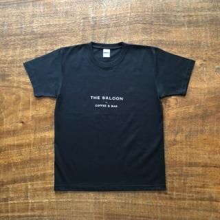 THE SALOON Original Logo T-shirt BLACK