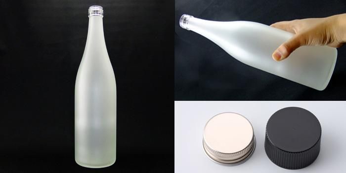 サケM720PP フロスト | 酒・ワイン瓶 | 通販サイト-ガラスびん.com