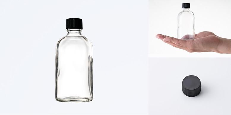 LT-100 透明 | 遮光瓶 | 通販サイト-ガラスびん.com