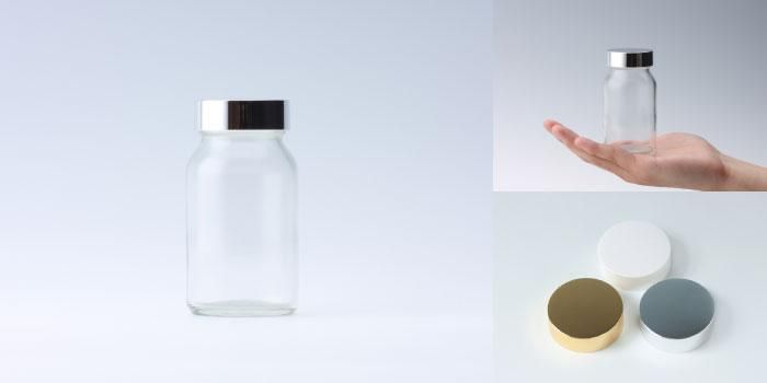 規格瓶 PS-12K 透明 | 健康食品・規格瓶 | 通販サイト-ガラスびん.com