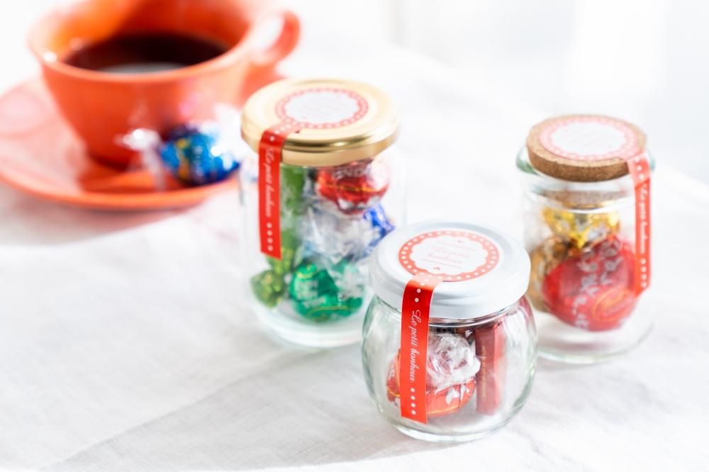 未開封シール -Le Petit Bonheur-| ジャムびん| 通販サイト-ガラスびん.com