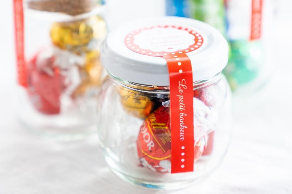 未開封シール -Le Petit Bonheur-| ジャムびん| 通販サイト-ガラスびん.com