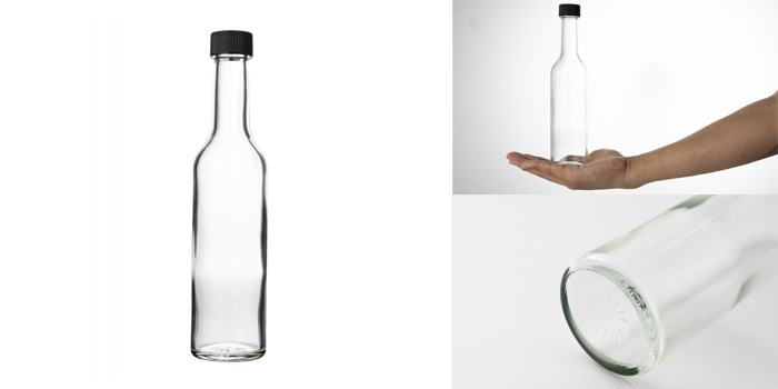 ワイン・洋酒瓶  スリムワイン300　透明