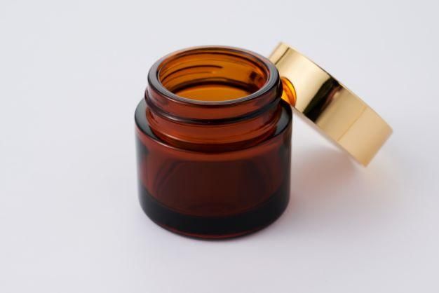 S-30 茶 金キャップ | 遮光瓶 | 通販サイト-ガラスびん.com