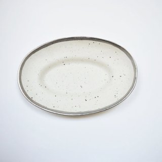 MY DISH Oval(23センチ) プラチナ [KODAMA TOKI]