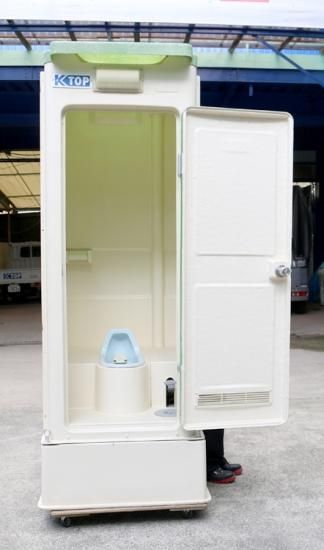 ポンプ式簡易水洗タイプ和式/ハマネツ製【中古品】 - 仮設 ポンプ式簡易水洗タイプ和式/ハマネツ製【中古品】 - 仮設