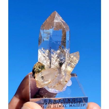 レコードキーパークリスタル、高品質ヒマラヤ水晶、ガネーシュ