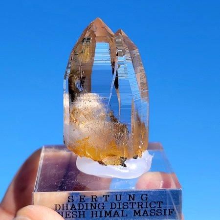 ガネーシュヒマール産ヒマラヤ水晶エクスクルーシブ！