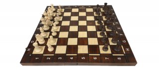 世界最高峰のハンドメイド・チェスセット Wegiel Chess No.4 チェッカー + バックギャモン （チェスNo.4 C+B）日本正規品