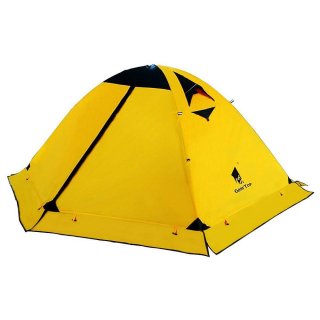 GEERTOP テント 2人用 軽量 防水 キャンプ アウトドア 登山用 4シーズンに適用 140cm x 210cm（黄）