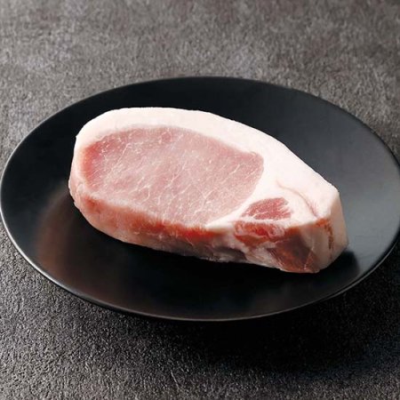 ［20］30日氷温熟成氷室豚ロース肉厚切り（ステーキ、とんかつ用）150g