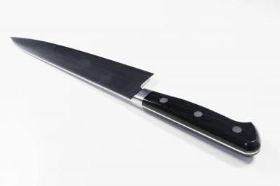 高村刃物 牛刀 210㎜ V10スペシャル鋼 磨き 未使用品 ブラック 高村刃物 牛刀 210㎜ V10スペシャル鋼 磨き 未使用品 ブラックの